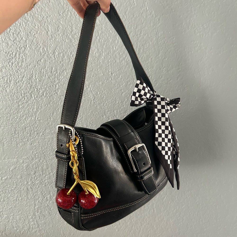 SOLD Coach Hampton Shoulder bag vintage Y2K buckle - Picture 3 of 6